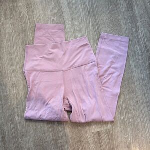 lululemon Align Leggings High-Rise Crop 21" Pink